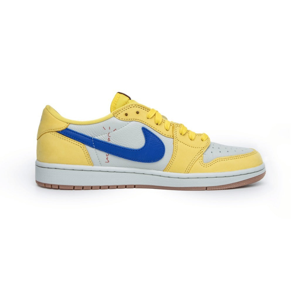 Retro Low Top Sneakers - Canary Yellow Edition